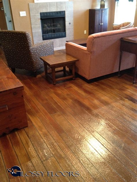 Concrete Floor Wood Look at Reva Forbes blog
