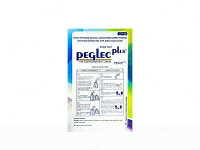 Buy Peglec Plus Powder for Gastrointestinal Lavage Online | Clinikally