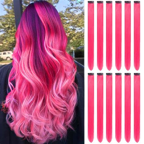Hot Pink Hair Highlights