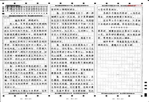 申论范文例文,申论答题卡书写范例,申论答题纸书写范文图_大山谷图库