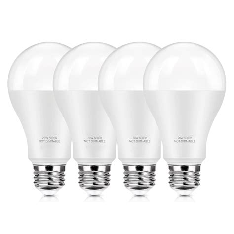 Youtime Ultra Bright LED Light Bulbs, 150 Watt Equivalent, 2200LM, 20W ...