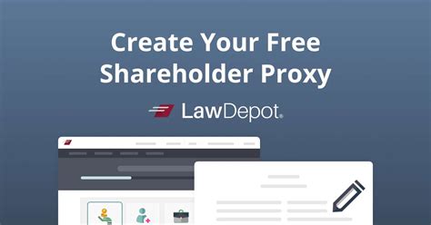 Example Shareholder Voting Proxy Form 的图像结果