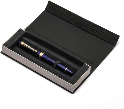 Buy Jin hao [Spiral] Luxury Fountain Pen, Gold trim, Medium nib, Pen ...