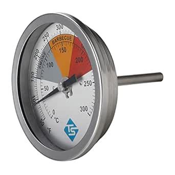 LOOM TREE® Temperature Thermometer Gauge Barbecue Bbq Grill Smoker Pit ...