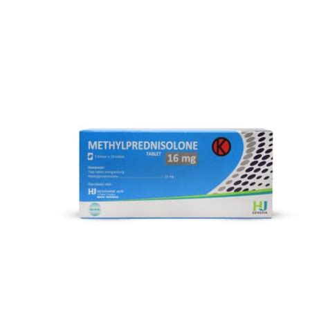Methylprednisolone 16 mg 10 Tablet Hexpharm - Manfaat, Kandungan, Dosis ...