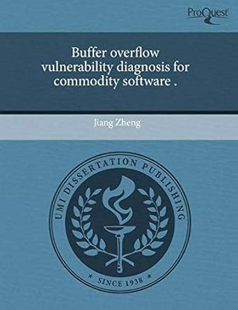 Amazon.in: Buy Buffer Overflow Vulnerability Diagnosis for Commodity ...