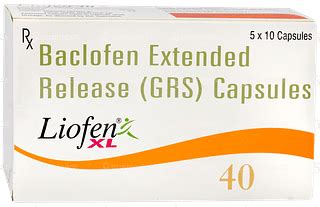 Liofen Xl 40 MG Xl | Order Liofen Xl 40 MG Capsule Xl Online at Truemeds