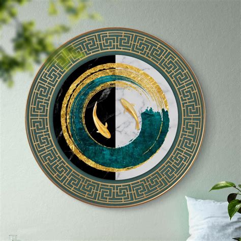 Livin'luxe paintings fish Abstract modern art Premium Sparkle ...