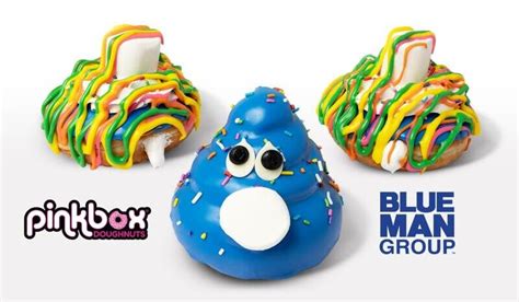 Performance Art-Inspired Doughnuts : Blue Man Group doughnuts