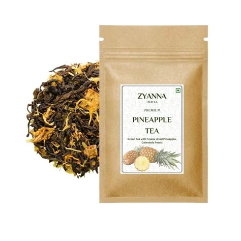 Pineapple Blossom Tea - A Sweet and Fruity Herbal Tea - ZYANNA India