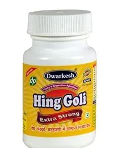 Buy Dwarkesh Special Hing Goli 50GM Bottle, Pack of 6 Online at Low ...
