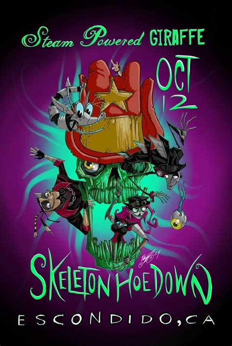 Steam Powered Giraffe, Teragram Ballroom, Los Angeles, 10 May 2025 ...