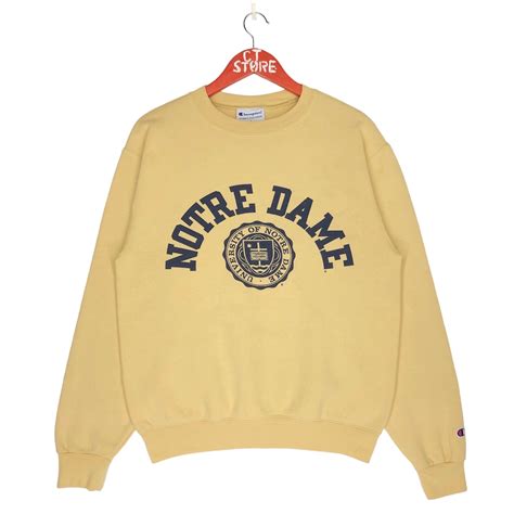 Champion Notre Dame University Sweatshirt Size S, University of Notre ...