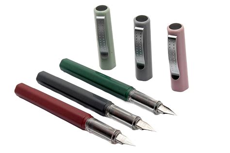 Ledos Set Of 3 Jinhao Stn Fountain Pens Extra Fine Nib & Converter ...