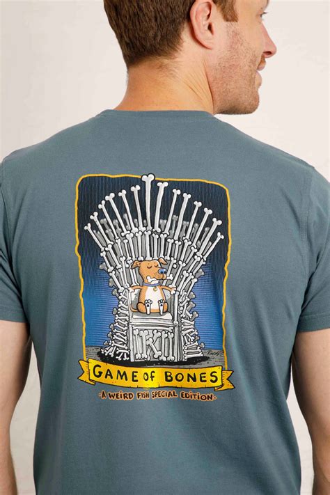 Game of Bones Artist T-Shirt Blue Mirage | Weird Fish