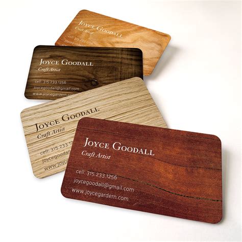 Wood Business Card Examples at Oscar Godson blog
