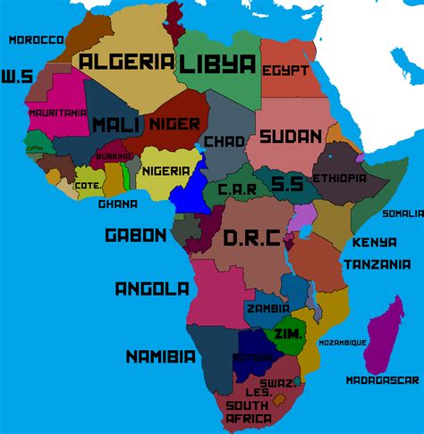 Future of Africa:Map Game | TheFutureOfEuropes Wiki | Fandom