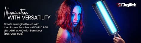 Buy Digitek (DSL-25W RGB) Portable Handheld RGB LED Light Wand with ...