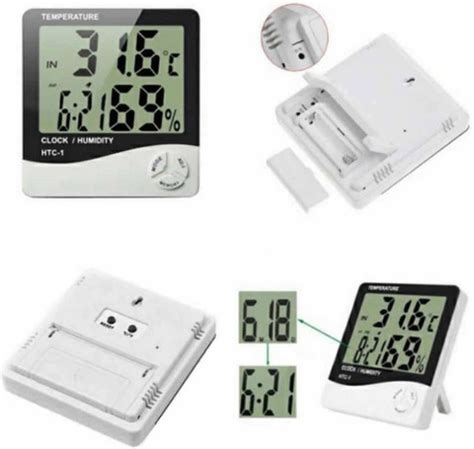 SellRider Imported Best Quality Humidity Meter Clock High Accuracy LCD ...