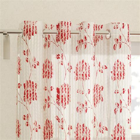 Buy Corsica Set of 2 Printed Sheer Door Curtains from Home Centre at ...