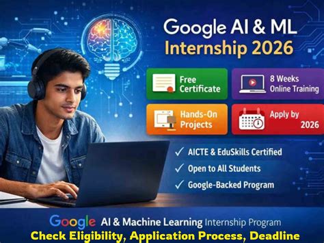 Google AI & ML Virtual Internship 2026 Opens : Check Eligibility ...