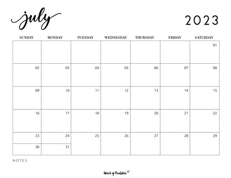 Free Printable July 2025 Calendars | 100+ Best | February calendar ...
