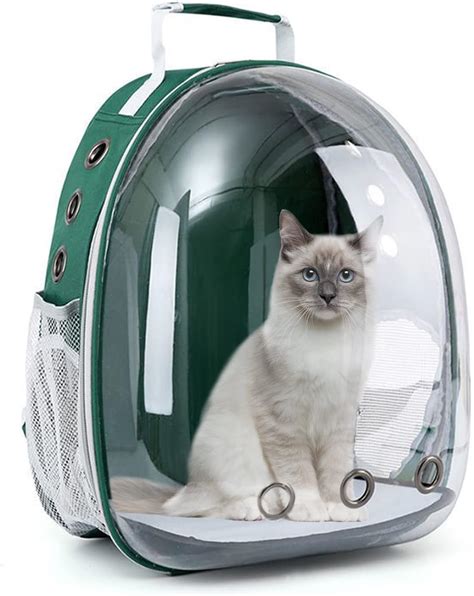 Amazon.com : PROKEI Cat Backpack Carrier,Expandable Pet Bubble Backpack ...