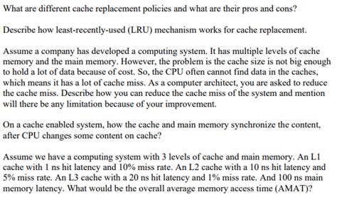 Image result for Cache replacement policies LRU Algorithm