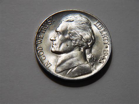 1943-P Silver Jefferson Nickel - For Sale, Buy Now Online - Item #607952