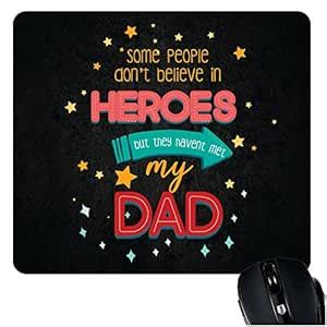 Yaya Cafe Hero Dad Printed Mouse Pad for Dad - Buy Yaya Cafe Hero Dad ...