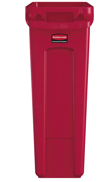 Snapklik.com : Rubbermaid Commercial Products Slim Jim Trash/Garbage Can