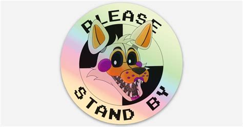 Lolbit Holographic Sticker by expired_ocean | Holographic stickers ...
