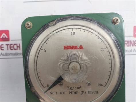 Hanla 0-20 Kg/Cm2 Analog Pressure Meter W0301037 500V – Aeliya Marine