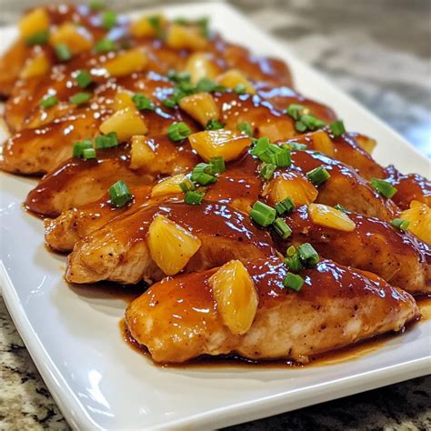 Crockpot Pineapple BBQ Chicken that Will Impress You! - Dishes Tasty ...