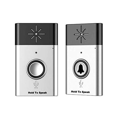 ELECTROPRIME Intercom Voice Transmitter Doorbell 1 Transmitter + 1 ...