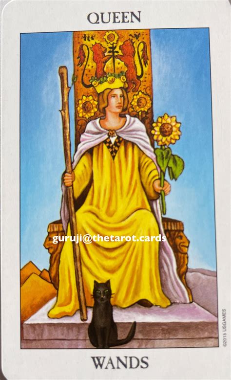 Queen Of Wands Queen Of Wands Tarot Card Meaning | The Mythical Fairy