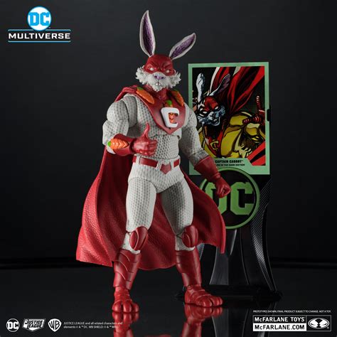 DC Multiverse Captain Carrot (Justice League Incarnate) Glow In The Da