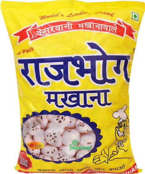 Rajbhog 250g Regular Lotus Seeds Pop /Gorgon Nut Puffed Kernel (Makhana ...