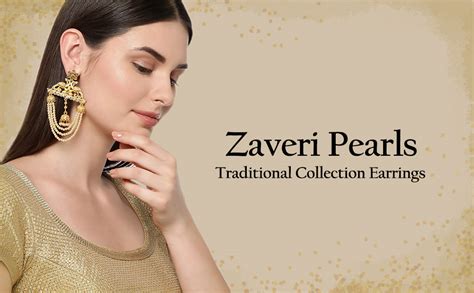 Zaveri Pearls Gold Tone Peacock Inspired Pearls Jhumar Earring For ...