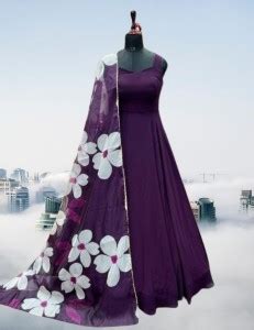 swaraenterprise Flared/A-line Gown Price in India - Buy swaraenterprise ...