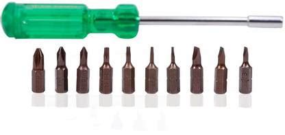 TAPARIA BDS 125 Combination Screwdriver Set Price in India - Buy ...
