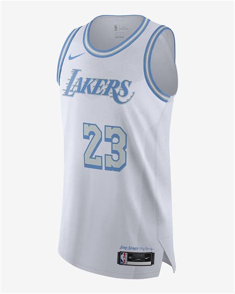 Los Angeles Lakers City Edition Nike NBA Authentic Jersey. Nike NZ