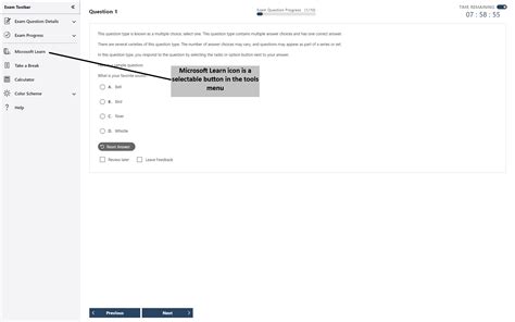 Sınav süresi ve sınav deneyimi | Microsoft Learn