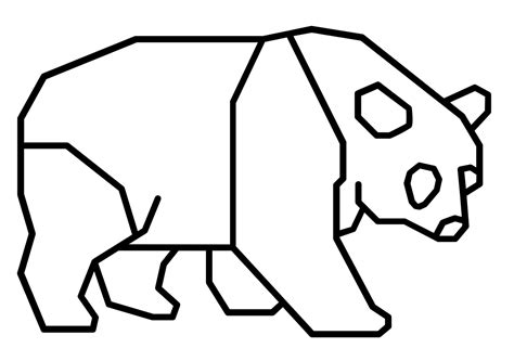Giant Panda coloring page - ColouringPages