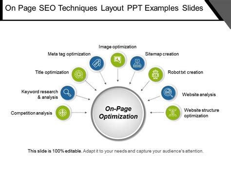 On page seo techniques layout ppt examples slides | Presentation ...