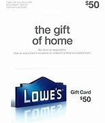 Image result for Lowe's Gift Card