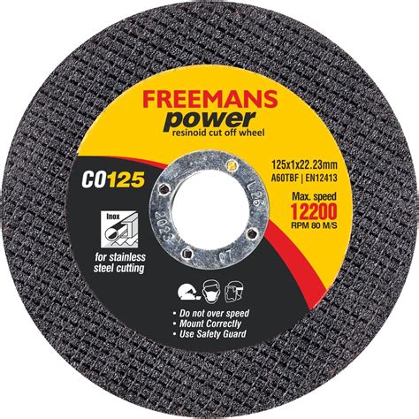 FREEMANS 5-inch Double Net Cut off Wheels Used for Metal and Stainless ...