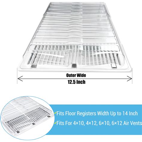 Snapklik.com : Magnetic Air Vent Extender For Under Furniture Floor ...