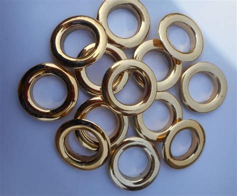 Cbadni Decor Plastic Curtain Heavy Rings Eyelet Rings (1.5 Inches) with ...