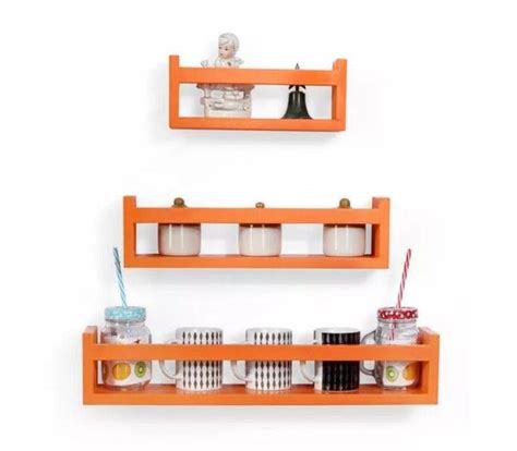 Buy Wooden Wall Decor Multipurpose Kitchen Wall Rack Online-Kitchen ...